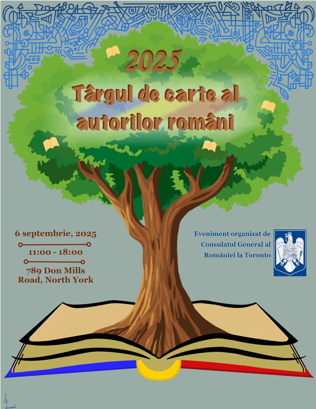 Addressing the Romanian Guilt? Join me at the Romanian Book Fair, Toronto!