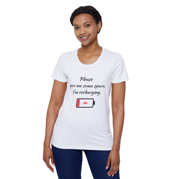 RECHARGING INTROVERT • WOMEN ORGANIC T-SHIRT