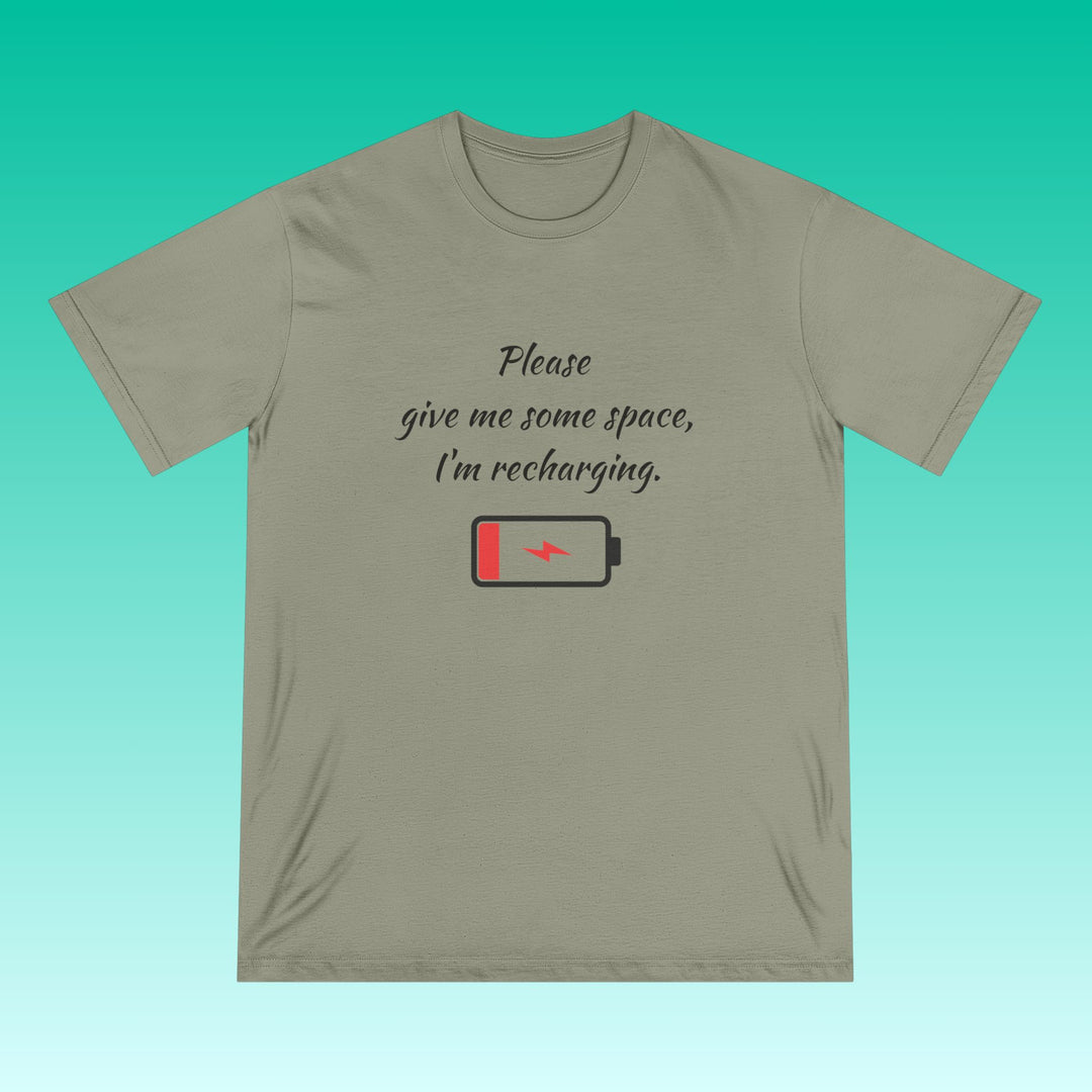 Introvert - Recharging • Men/Unisex Organic Cotton T-Shirt