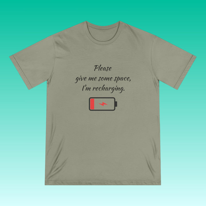 Introvert - Recharging • Men/Unisex Organic Cotton T-Shirt