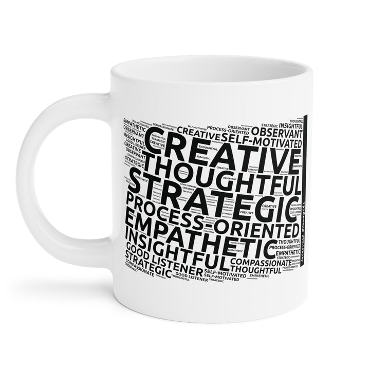 Introvert Strengths • Motivational Ceramic Mug