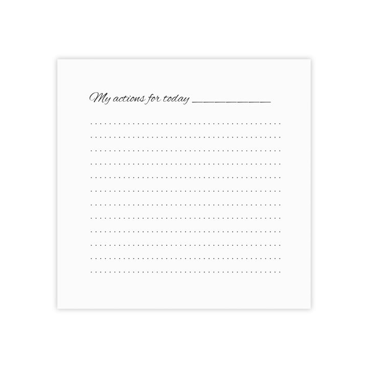 "My actions for today" (productivity tool)