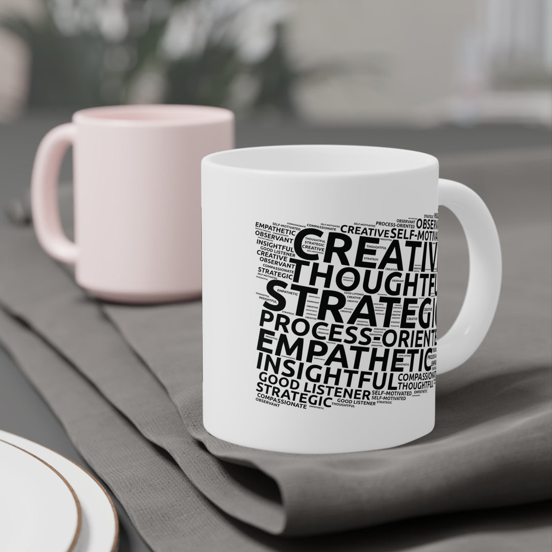 Introvert Strengths • Motivational Ceramic Mug