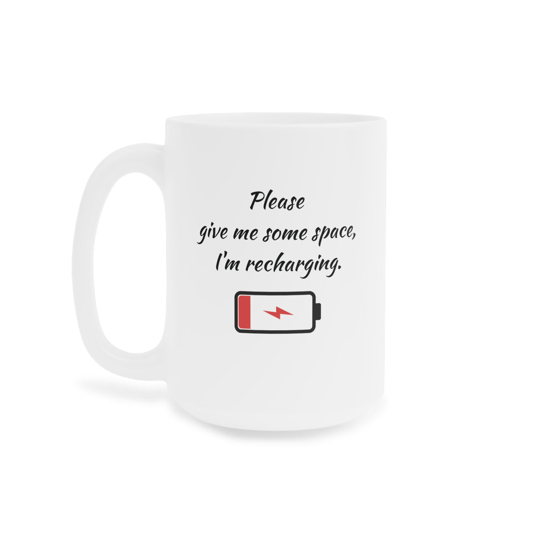 Recharging Introvert • Ceramic Mug
