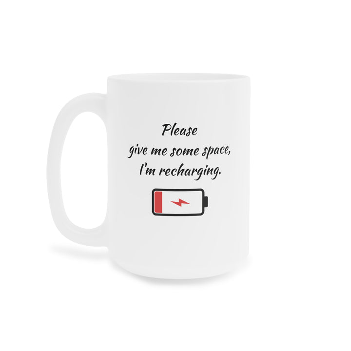 Recharging Introvert • Ceramic Mug