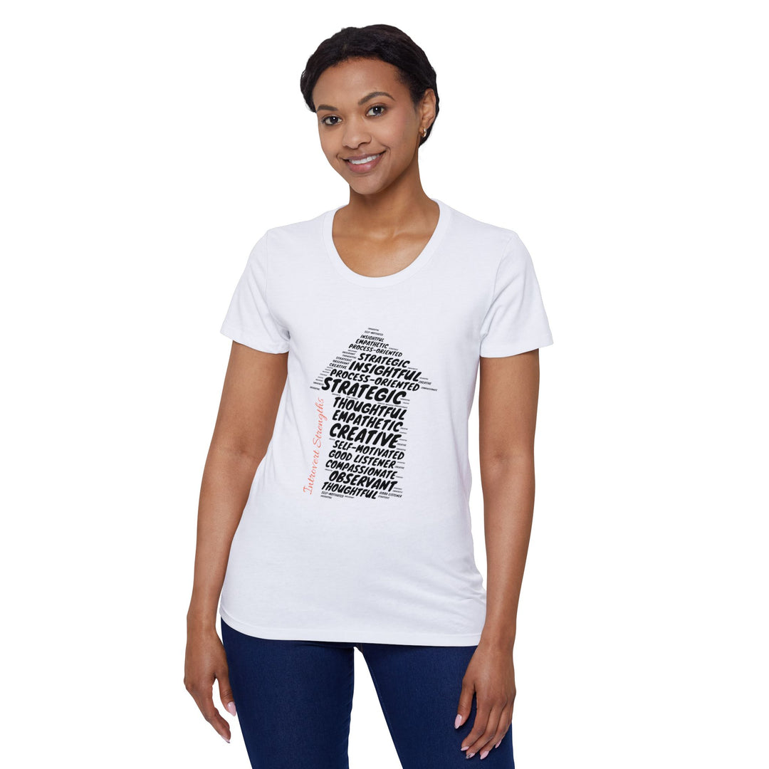 INTROVERT STRENGTHS • WOMEN ORGANIC T-SHIRT