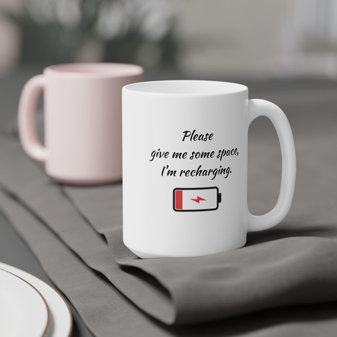 Recharging Introvert • Ceramic Mug