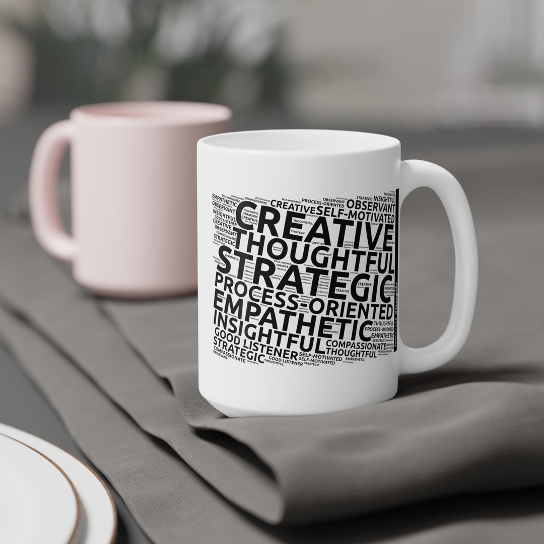 Introvert Strengths • Motivational Ceramic Mug