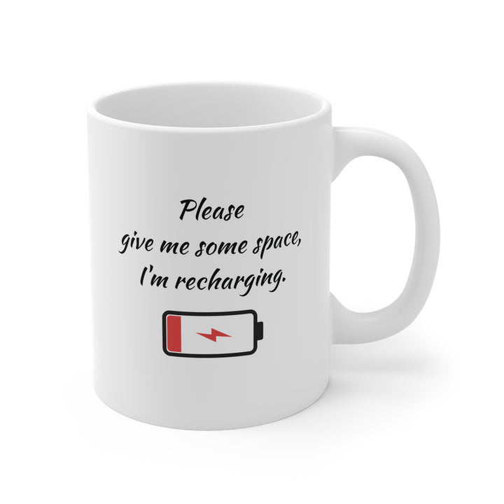 Recharging Introvert • Ceramic Mug