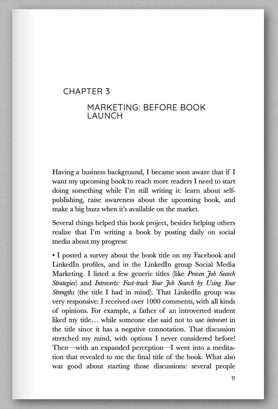 Chapter 3 of How I Launched My First Book to Top the Charts in 7 Countries