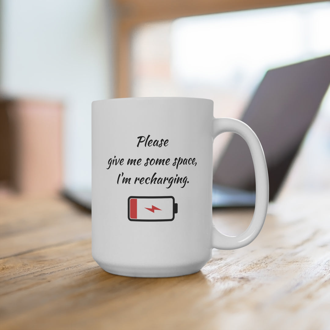 Recharging Introvert • Ceramic Mug