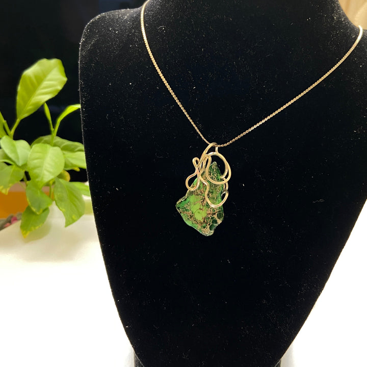 "The Emerald Canopy" Pendant