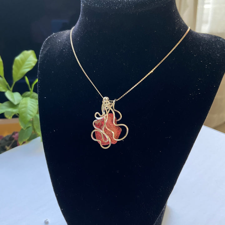 "The Sanctuary Flame" Pendant