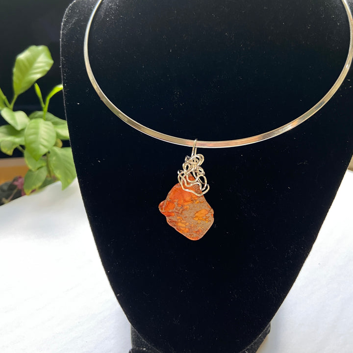 "The Saffron Tide" Pendant