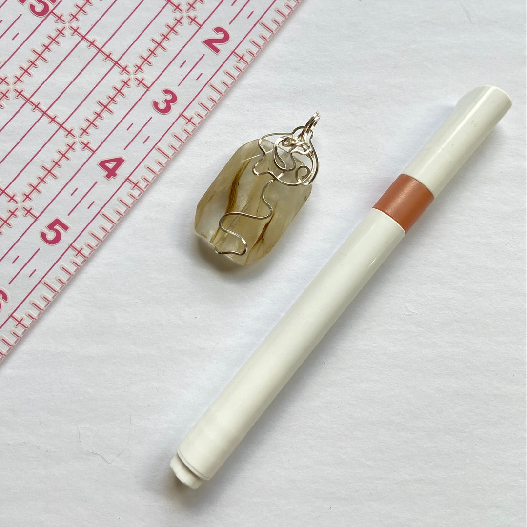 "The Clarity Ray" Pendant