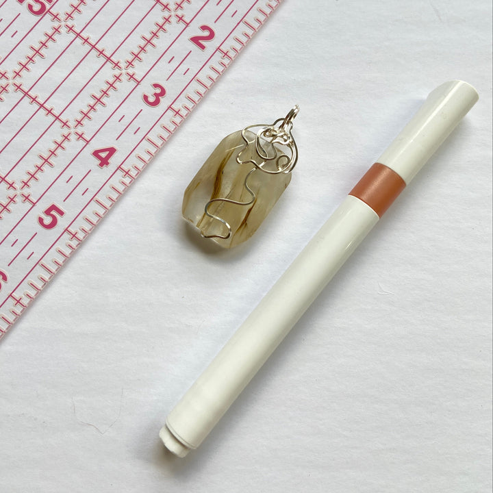 "The Clarity Ray" Pendant