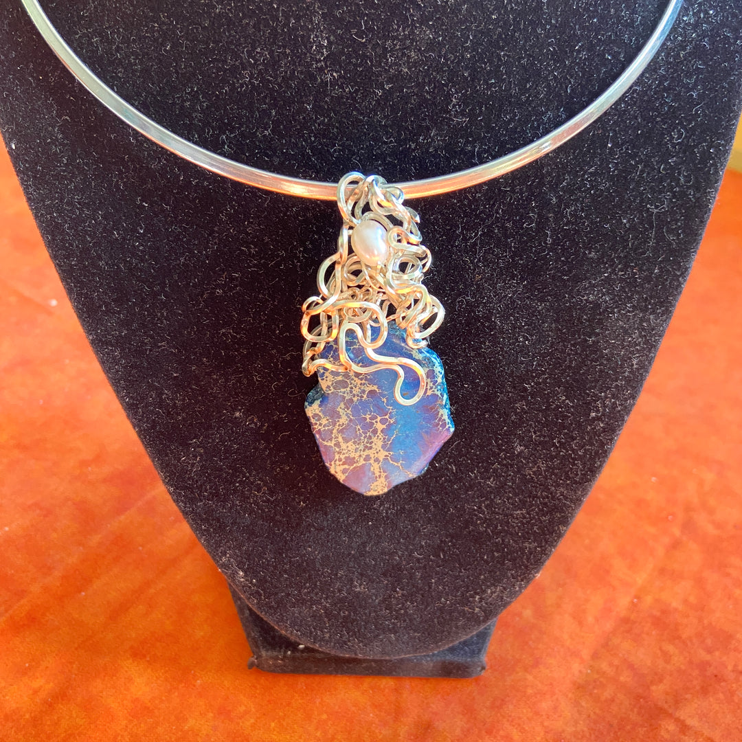 "The Luminous Harbor" Pendant