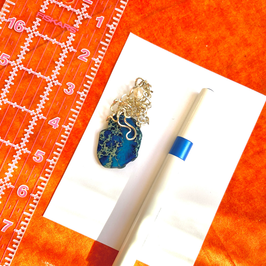 "The Luminous Harbor" Pendant