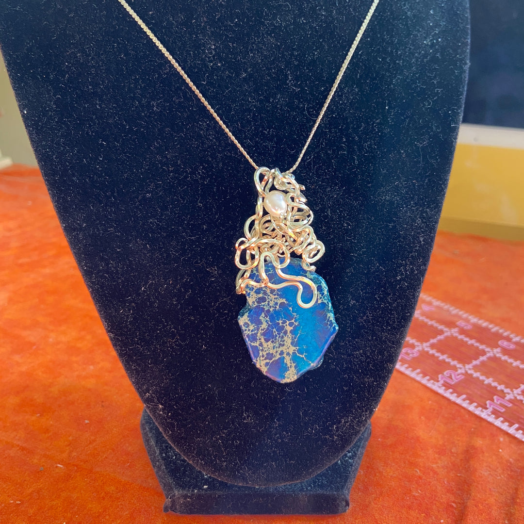 "The Luminous Harbor" Pendant