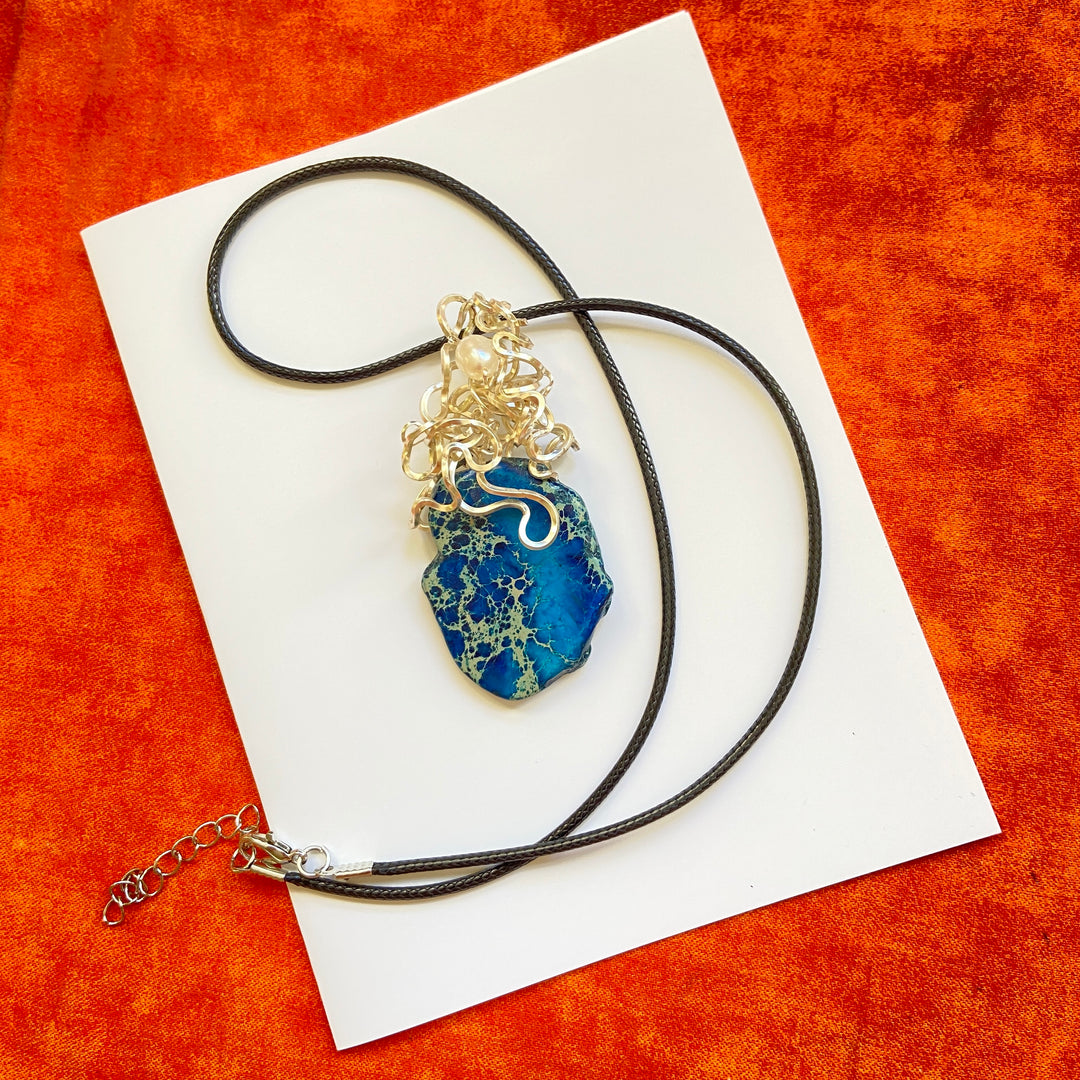 "The Luminous Harbor" Pendant