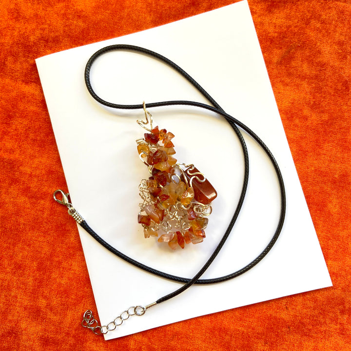 "The Ember Cluster" Pendant
