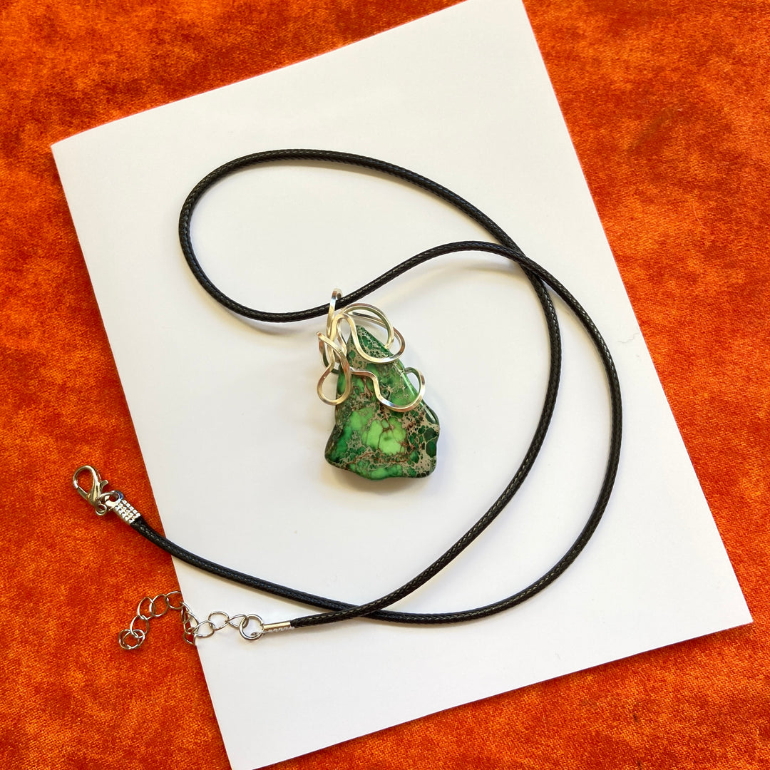"The Emerald Canopy" Pendant