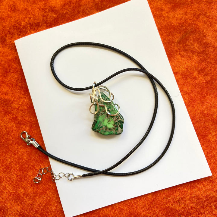 "The Emerald Canopy" Pendant