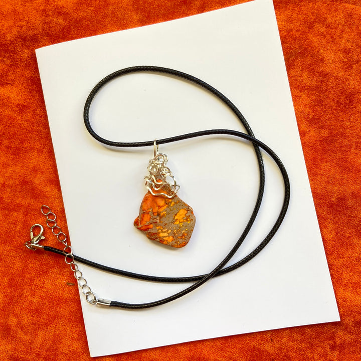 "The Saffron Tide" Pendant