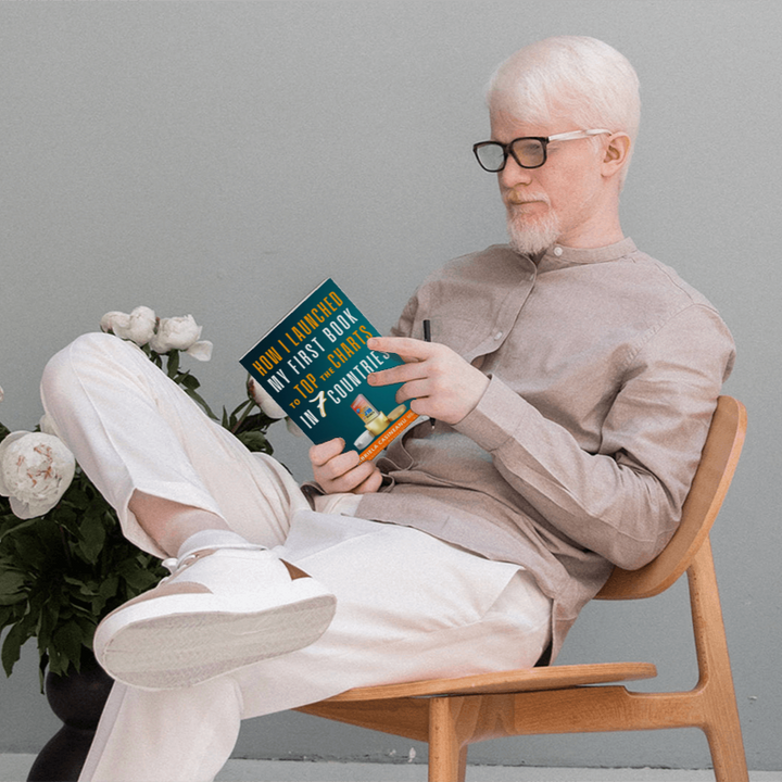 Reading the book How I Launched My First Book to Top the Charts in 7 Countries