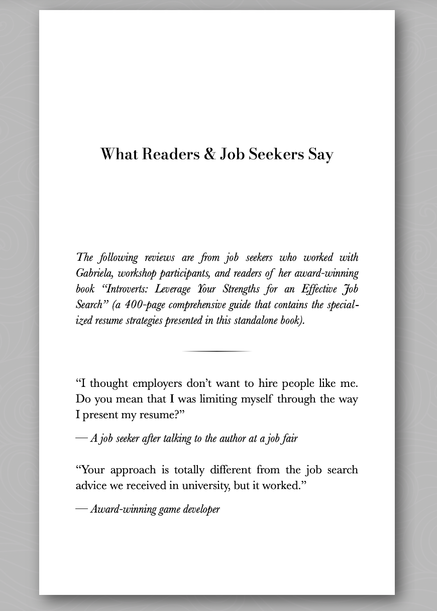 A printed page with the title &