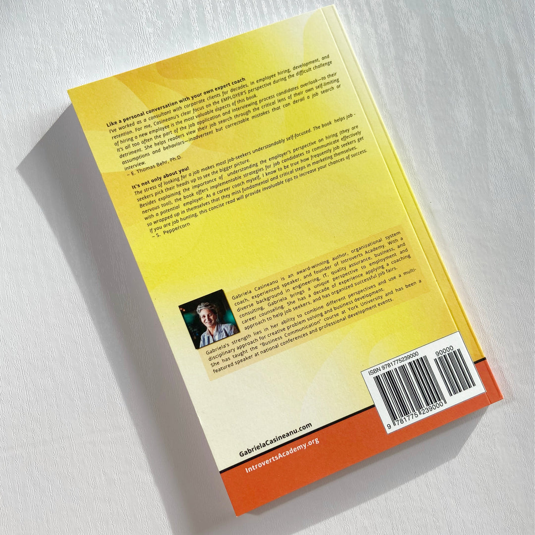back cover book The Key Factor: Understanding the Employer's Perspective on Hiring_job_searching_job_hunting