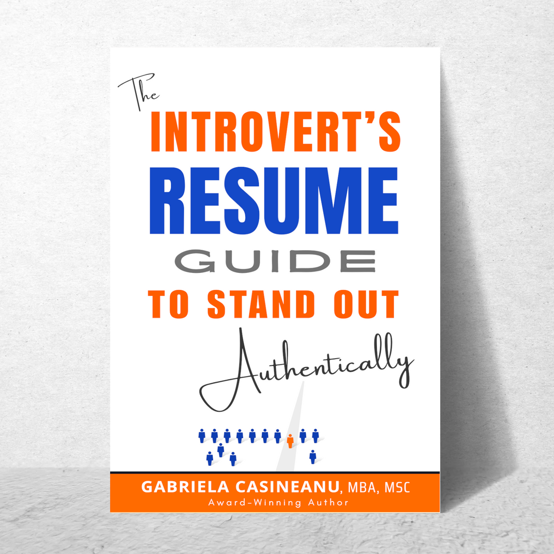 A book cover titled "The Introvert&