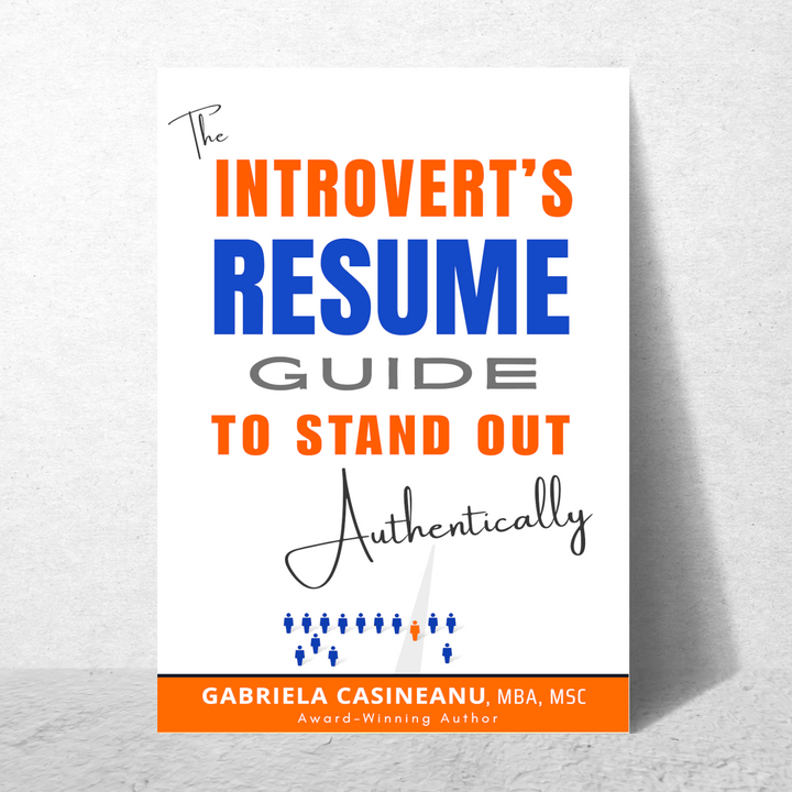 A book cover titled "The Introvert&