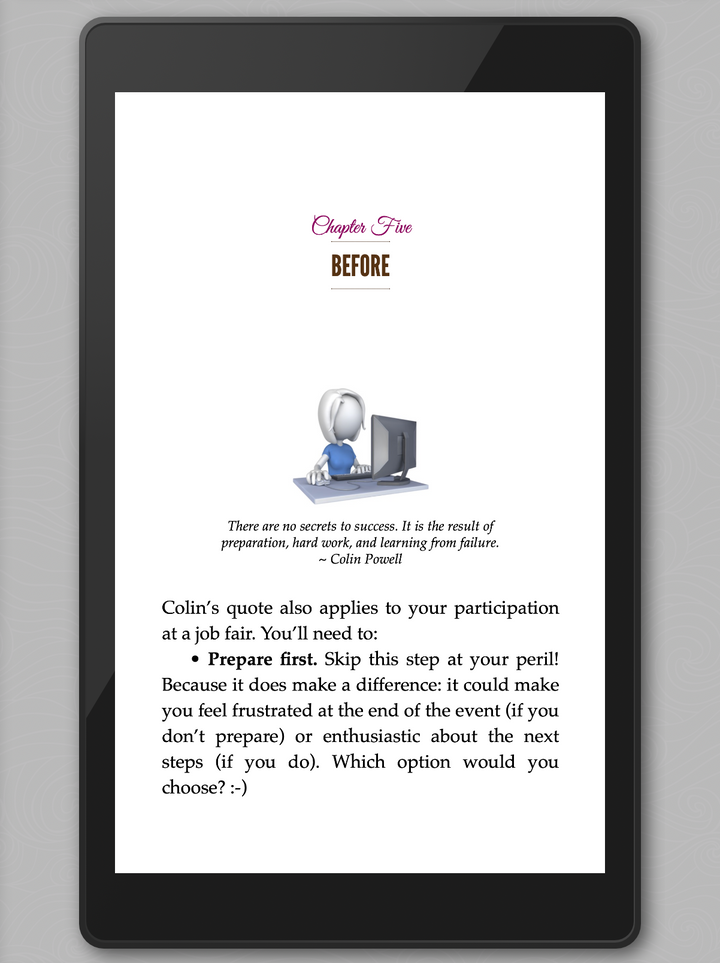chapter 5 ebook Job Fairs: How to Get the Most of Your Participation