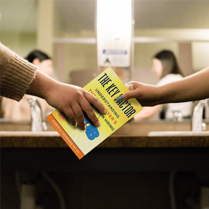 sharing book The Key Factor: Understanding the Employer's Perspective on Hiring_job_searching_job_hunting
