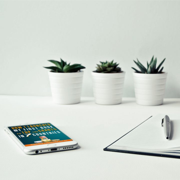 iphone with ebook How I Launched My First Book to Top the Charts in 7 Countries